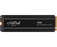 Crucial 1TB M.2 PCIe Gen4 NVMe T500 Heatsink - 1192913 - zdjęcie 1